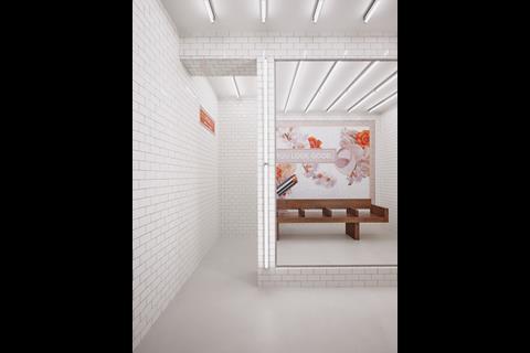 Glossier New York store interior